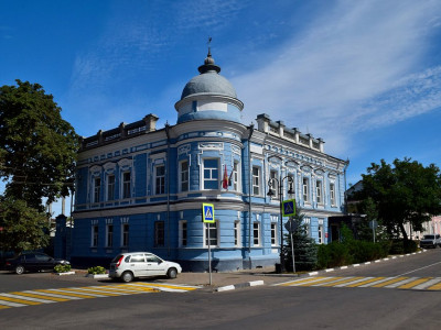 Районный краеведческий музей в особняке Одинцова.