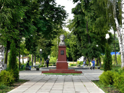Памятник императору Петру I.